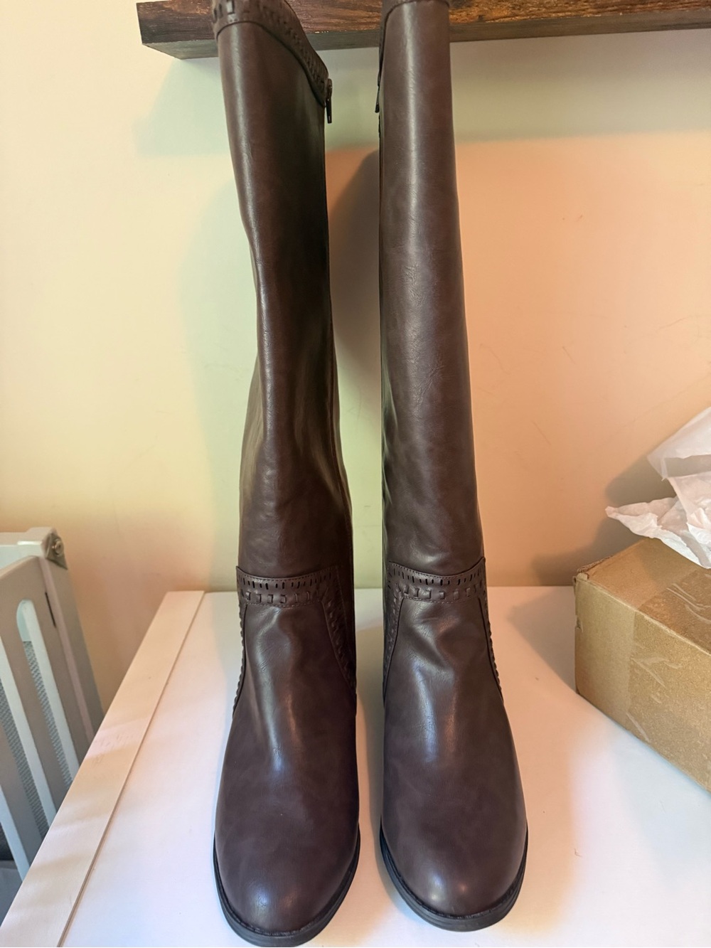 Tall Brown Women's Boots 11ww
